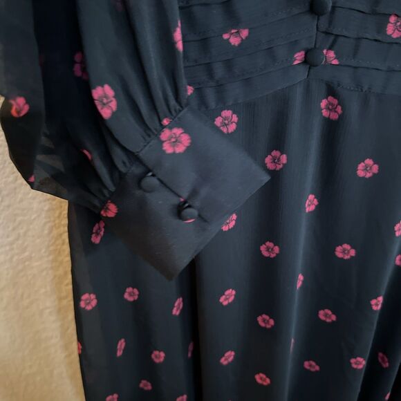 Adrianna Pappell Sz 6 Baby Doll VTG  Y2K Goth Grunge Whimsycore Dark Fairy Vamp - Picture 6 of 8